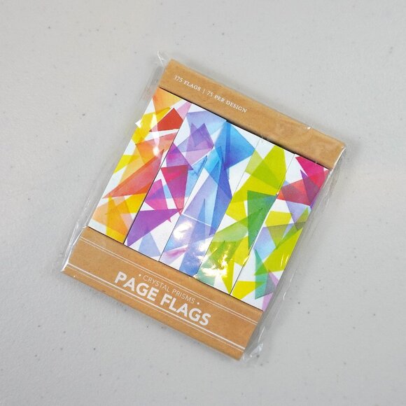 Brand New Girl of All Work "Crystal Prisms" Page Flags - Picture 1 of 2